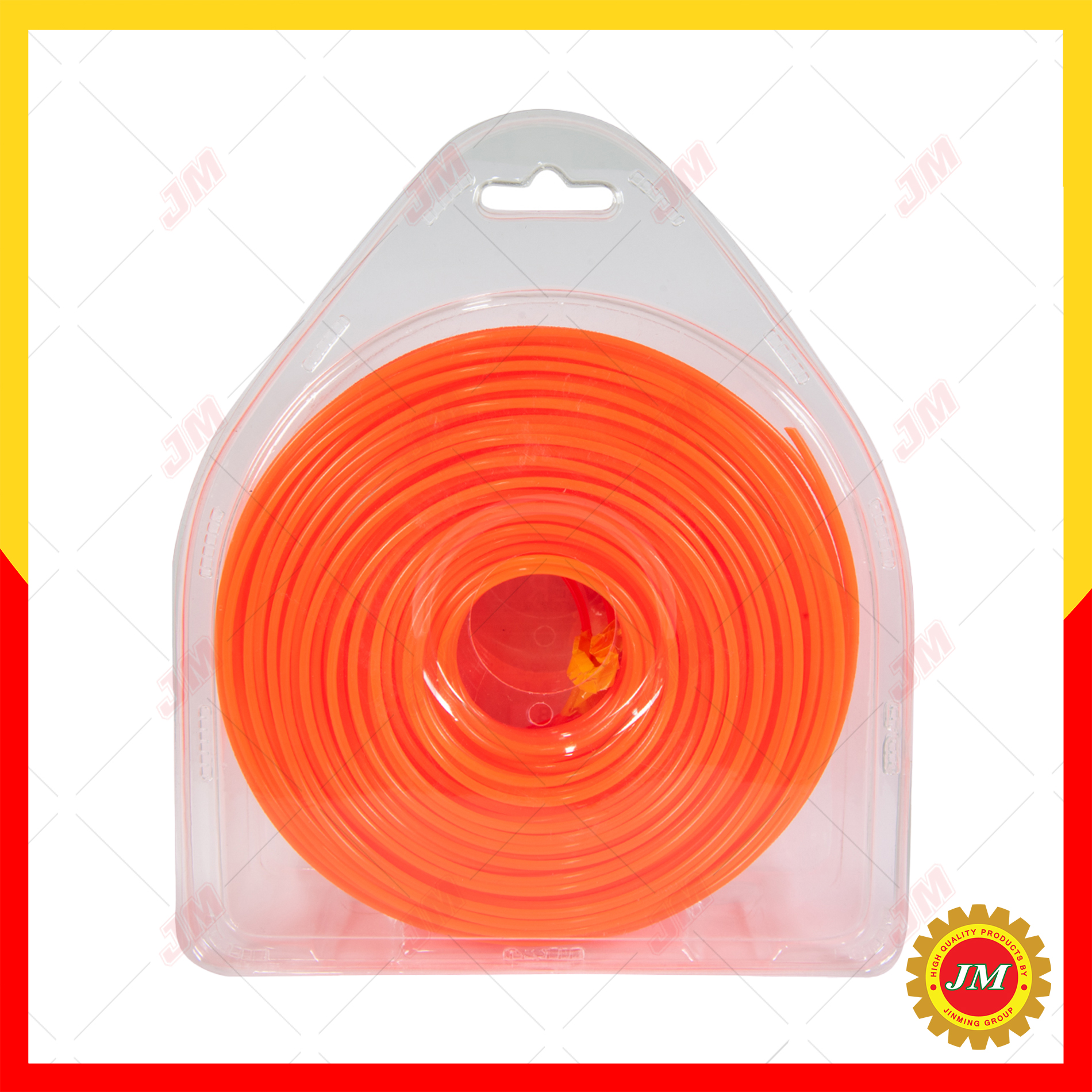 เอ็นตัดหญ้า เหนียวพิเศษ Falcon ขนาด 3.0มม. // 1.0 ปอนด์ เหลี่ยมเหลือง เหลี่ยมขาว กลมขาว