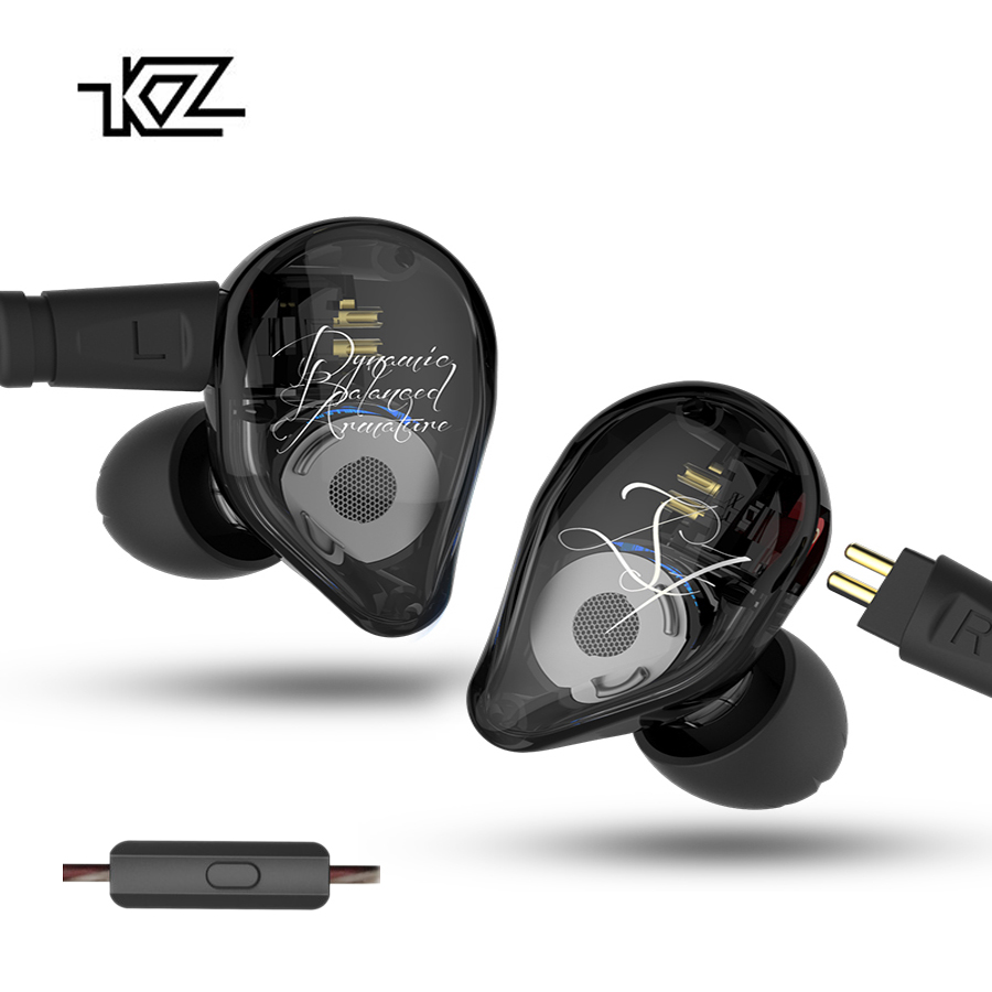 ขาย KZ ED16 หูฟัง Hybrid 3 ไดร์เวอร์ (2BA+1DD) ถอดสายได้ ประกันศูนย์ไทย
