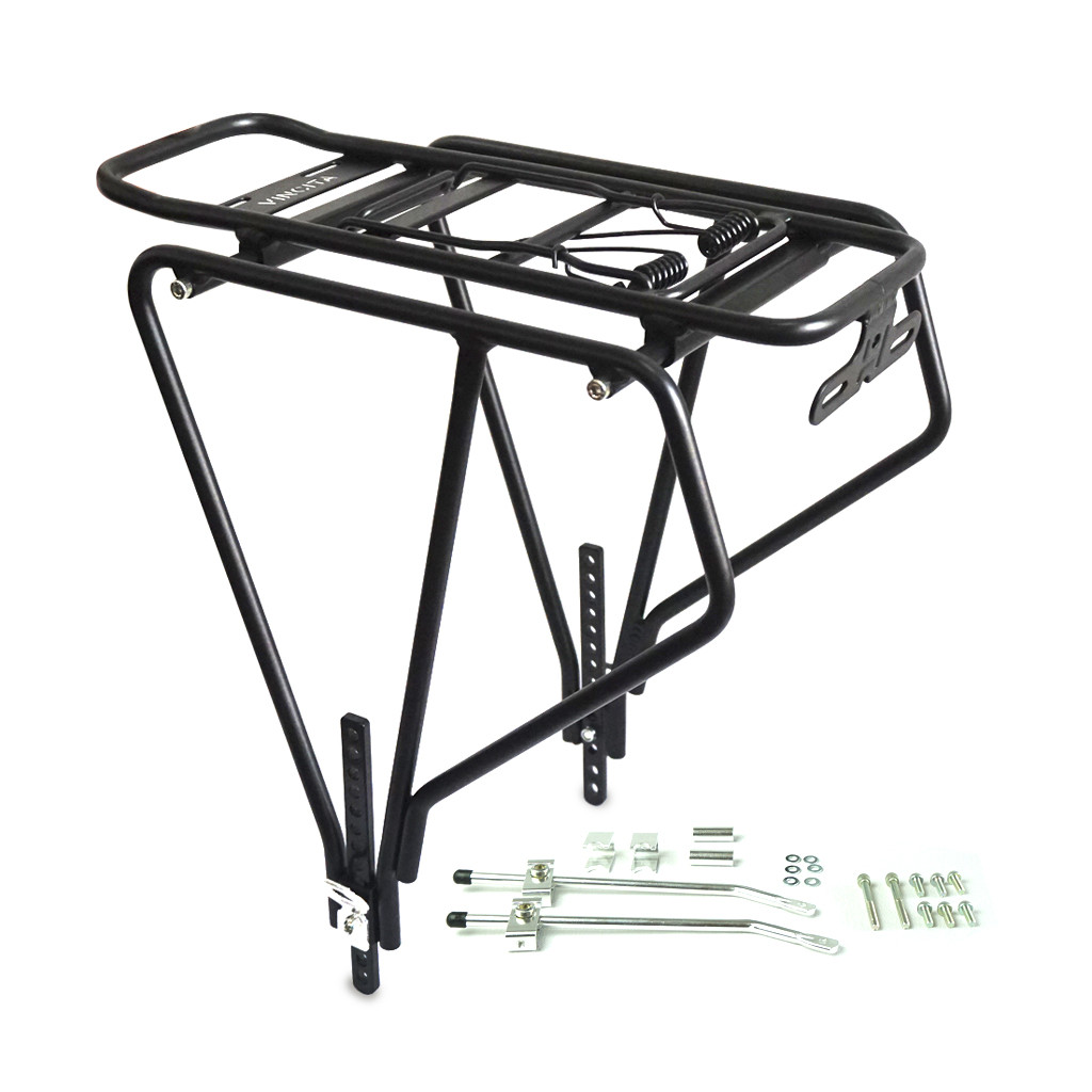 ตะแกรงท้าย VINCITA ALLOY REAR CARRIER ,C042, FATBIKE CARRIER (รองรับทั้งล้อธรรมดาและล้อโต) อลู