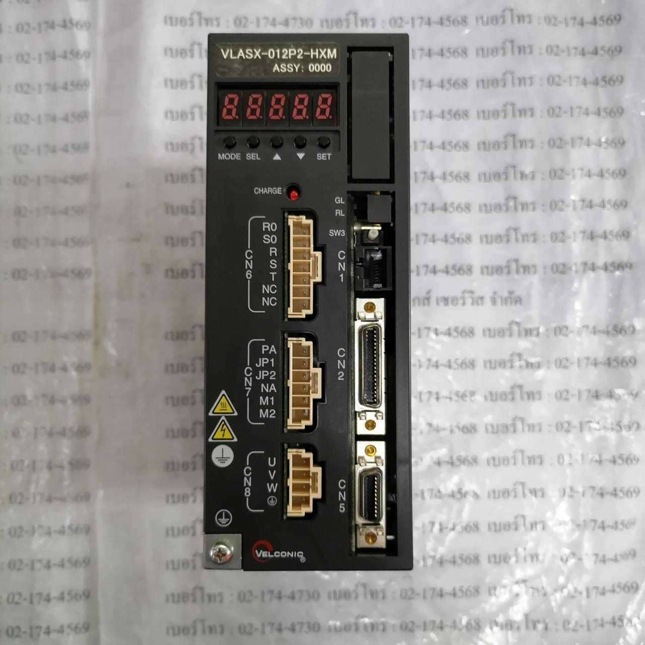 VLASX-012P2-HXM SERVO DRIVE " VELCONIC "