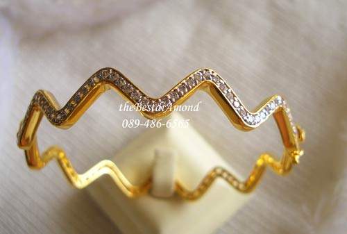 BB028+++กำไล Wave Style+++กำไลstyle modern ดูโฉบเฉี่ยว เปรี้ยว แอบน่ารักในตัว แบบไม่เวอร์มาก แต่งานสวย ใส่ติดข้อมือได้เลย ไม่ควรพลาดค่ะ