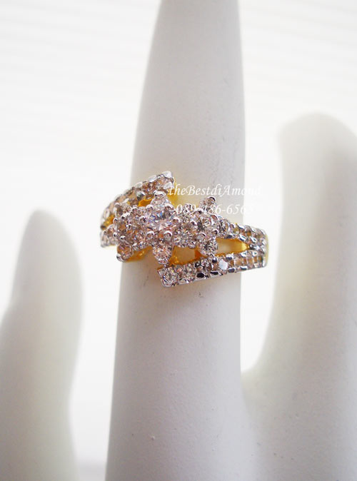 BR615+++แหวนเพชร ซากุระกลุ่ม+++ แหวนเพชร cz ดีไซน์ ดอกซากุระ สวย น่ารัก ดูผู้ดี งานเรียบร้อย เพชรวิ๊ง งานสวยมากๆๆ ใส่ได้สวยทุกนิ้ว