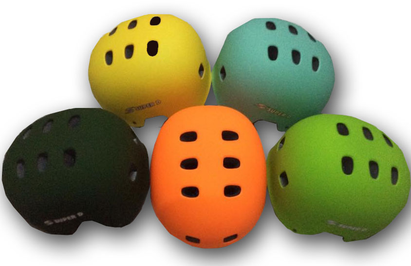 หมวกจักรยาน BMX Skate Cycling SUPER D D-TS91 size L 58-61