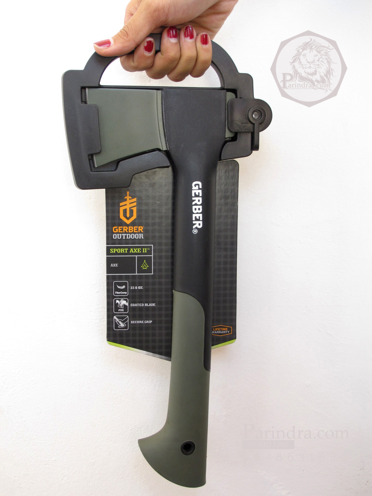 ขวานเดินป่า ขวาน GEBER CAMPING AXE ด้ามABS ขนาด 14 นิ้ว (OEM)