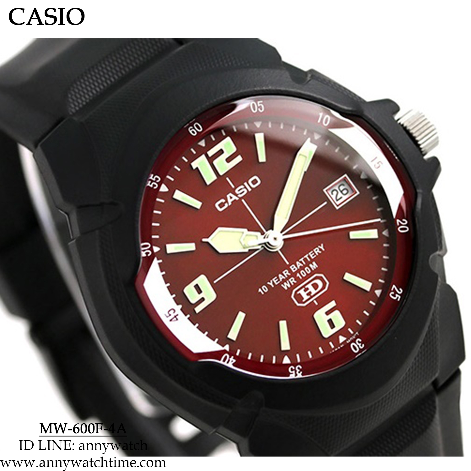 CASIO MW-600F-4A