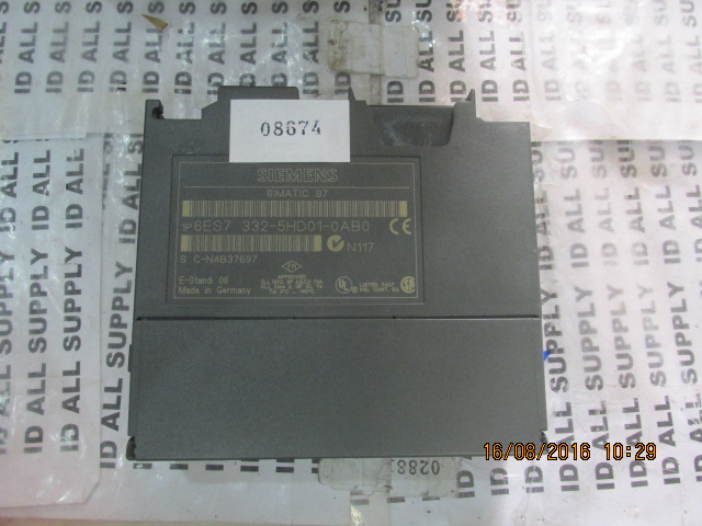 PLC “ SIEMENS ” รุ่น 6ES7 332-5HD01-0AB0