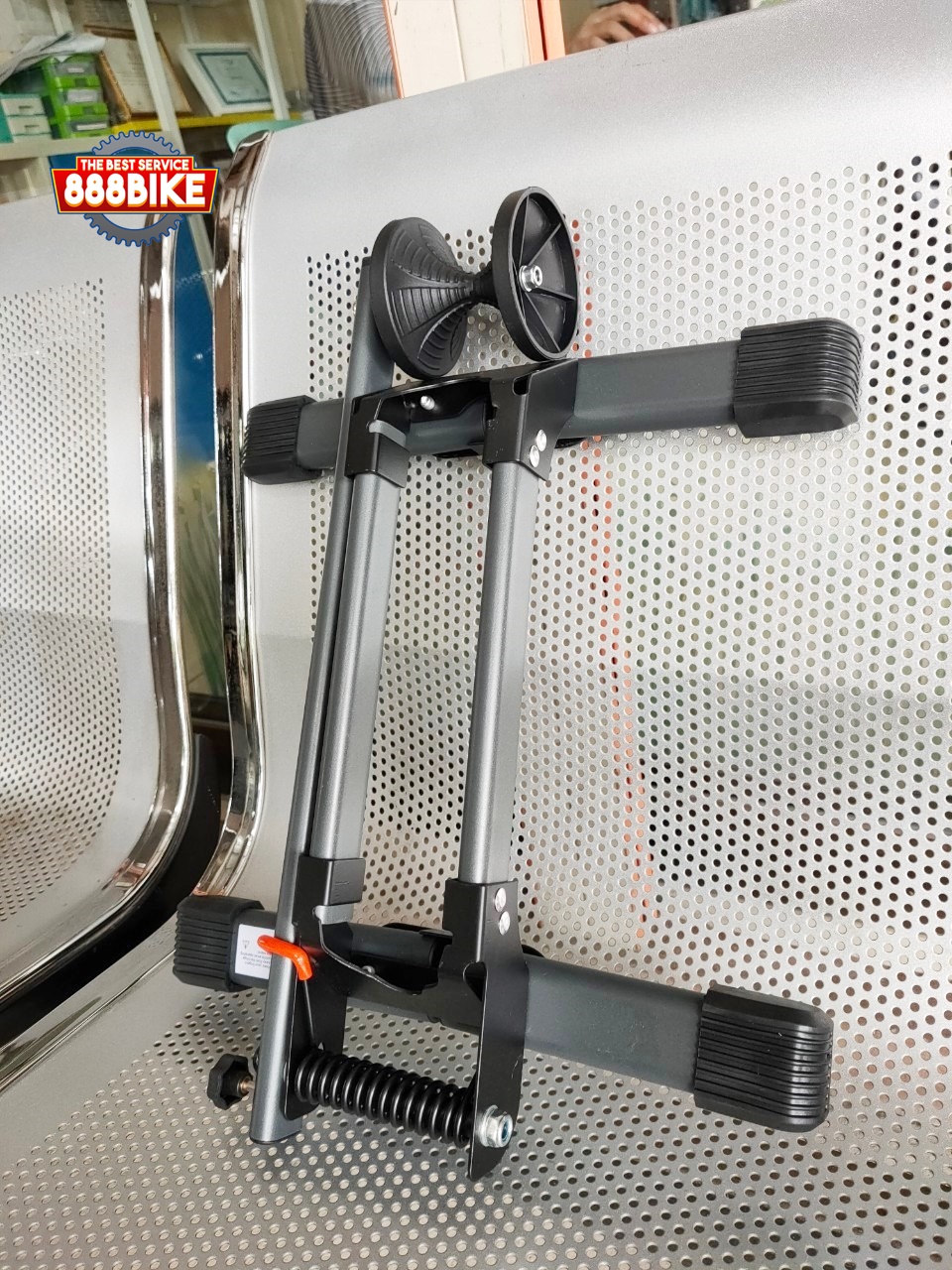 BCT BIKE Holder RACK ขาตั้งจักรยานแบบถอยจอด พับเก็บได้ รองรับล้อ 20-29นิ้ว