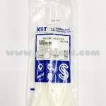 Cable Tie ยี่ห้อ KST (TAIWAN) 8นิ้ว สีขาว