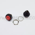 Push button switch กดติดปล่อยดับ สีแดง