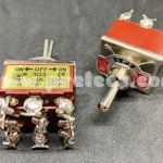 Toggle Switch ใหญ่ ON-OFF-ON 9ขา