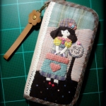 กระเป๋าใบยาว แอพพลิเค่ ราคารวมสายคล้องมือ - สั่งทำ