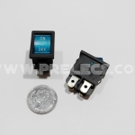Rocker Switch เล็ก 4ขา มีไฟ 220V
