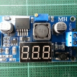 LM2596 step-down DC-DC adjustable power supply module with digital display
