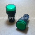 Pilot Lamp 220VAC สีเขียว 22mm