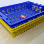 NO.407 ตะแกรงพลาติก Food grade HDPE 36.5 x 49 x 9.5