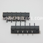 Terminal ดำ 4P 25Amp (ลงปริ้น มีปีกยึดน็อต)