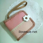 กระเป๋าสตางค์ใบสั้น มีสายคล้องมือให้ค่ะ- สินค้าสั่งทำ ส่งฟรี