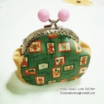 กระเป๋าปิ๊กแป๊กใส่เหรียญ ขนาด 8.5 cm - pre order