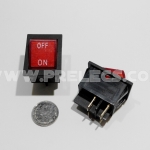 Rocker Switch ใหญ่ มีไฟ 220V