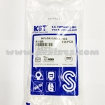 Cable Tie ยี่ห้อ KST (TAIWAN) 6นิ้ว สีขาว