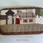 กระเป๋าสตางค์ใบยาว ผ้าทอญี่ปุ่น - สั่งทำนะคะ