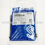 Cable Tie ยี่ห้อ KST (TAIWAN) 4นิ้ว สีดำ