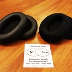 Earpad สำหรับ Kingston HyperX มีให้เลือกทั้งแบบกำมะหยี่ และหนังเทียม Premium Pads ST-Series สำหรับหูฟัง Kingston Cloud, Core, Silver , Alpha , Cloud II