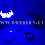 3PDT Foot Switch 9ขา มีไฟ สีฟ้า