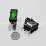 Rocker Switch กลาง มีไฟ 12V