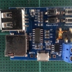 เครื่องเล่น MP3 พร้อมขยายเสียง ไฟ 5V