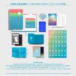 อัลบั้ม #TREASURE - Single Album Vol.1 [THE FIRST STEP : CHAPTER ONE] (WHITE Ver.) ไม่มีโปสเตอร์