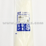Cable Tie ยี่ห้อ KST (TAIWAN) 15นิ้ว สีขาว