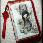 กระเป๋าสองซิป โทนแดง - สั่งทำค่ะ