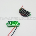 Voltmeter 0.28นิ้ว สีเขียว