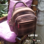 กระเป๋าเป้ โทนน้ำตาลไหม้ - สั่งทำระบุโทนสีค่ะ