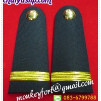 2. อินทรธนู รปภ.แบบยาว 1 ขีด สีทอง