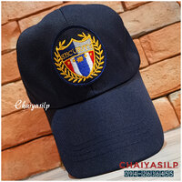 2.หมวกแก็ป(ตุ๊กแก) อาร์มโลโก้Security สีกรม