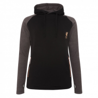เสื้อฮู้ดลิเวอร์พูลผู้หญิง RAGLAN BLACK CROSS ของแท้