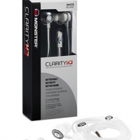 Monster Clarity HD สีขาว White