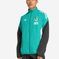 เสื้อแจ็คเก็ตลิเวอร์พูลอาดิดาส 25-26 European Pre Match ของแท้