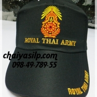 5. หมวกแก๊ป สีดำ ทหารบก Royal Thai Army