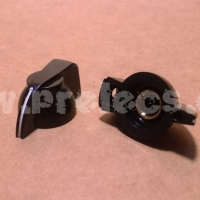 ลูกบิด Knob หัวไก่ สีดำ