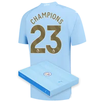 เสื้อแมนเชสเตอร์ ซิตี้ รุ่นนักเตะ CHAMPIONS 23 มีกล่องของขวัญของแท้