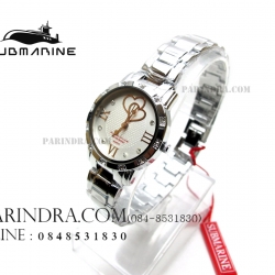 นาฬิกา U.S. submarine รุ่น J072L หน้าปัดขาว