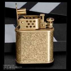 ไฟแช็กน้ำมัน ZORRO Premiun Lighter 561 ทองเหลืองทั้งตัว