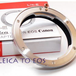 Adapter Leica R to Canon EOS อแดปเตอร์ แปลงเลนส์เม้าส์ Leica R ไปใช้กับกล้อง Canon EOS