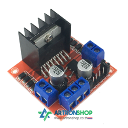 L298N motor driver board module โมดูลขับมอเตอร์ 2 ตัว