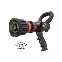 หัวฉีดน้ำดับเพลิง 1.5 นิ้ว NH + อะแดปเตอร์ 2.5 นิ้ว รุ่น 369 ยี่ห้อ Protek มาตรฐาน FM Approved