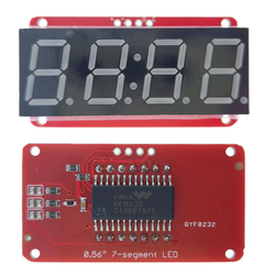 จอ LED 7-Segment 4 หลัก 0.56 นิ้ว I2C HT16K33