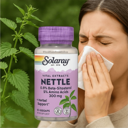 Solaray, Nettle Vital Extracts 300 mg 60 VegCaps